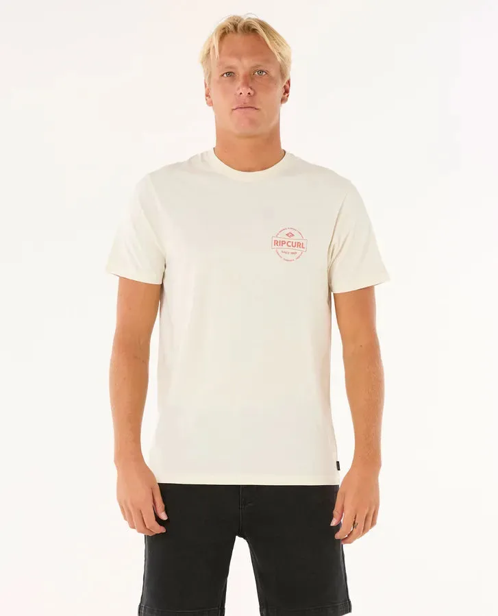 Staple Tee - Bone