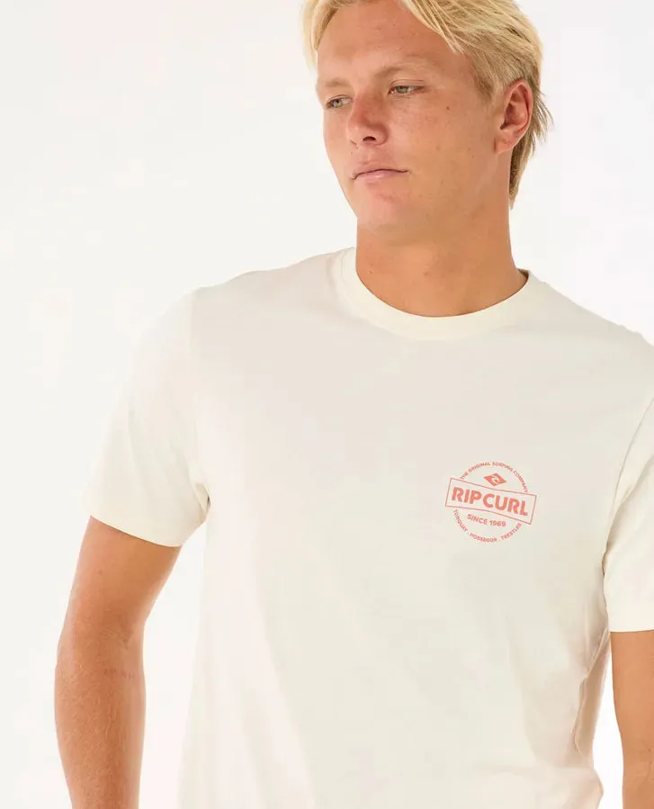 Staple Tee - Bone