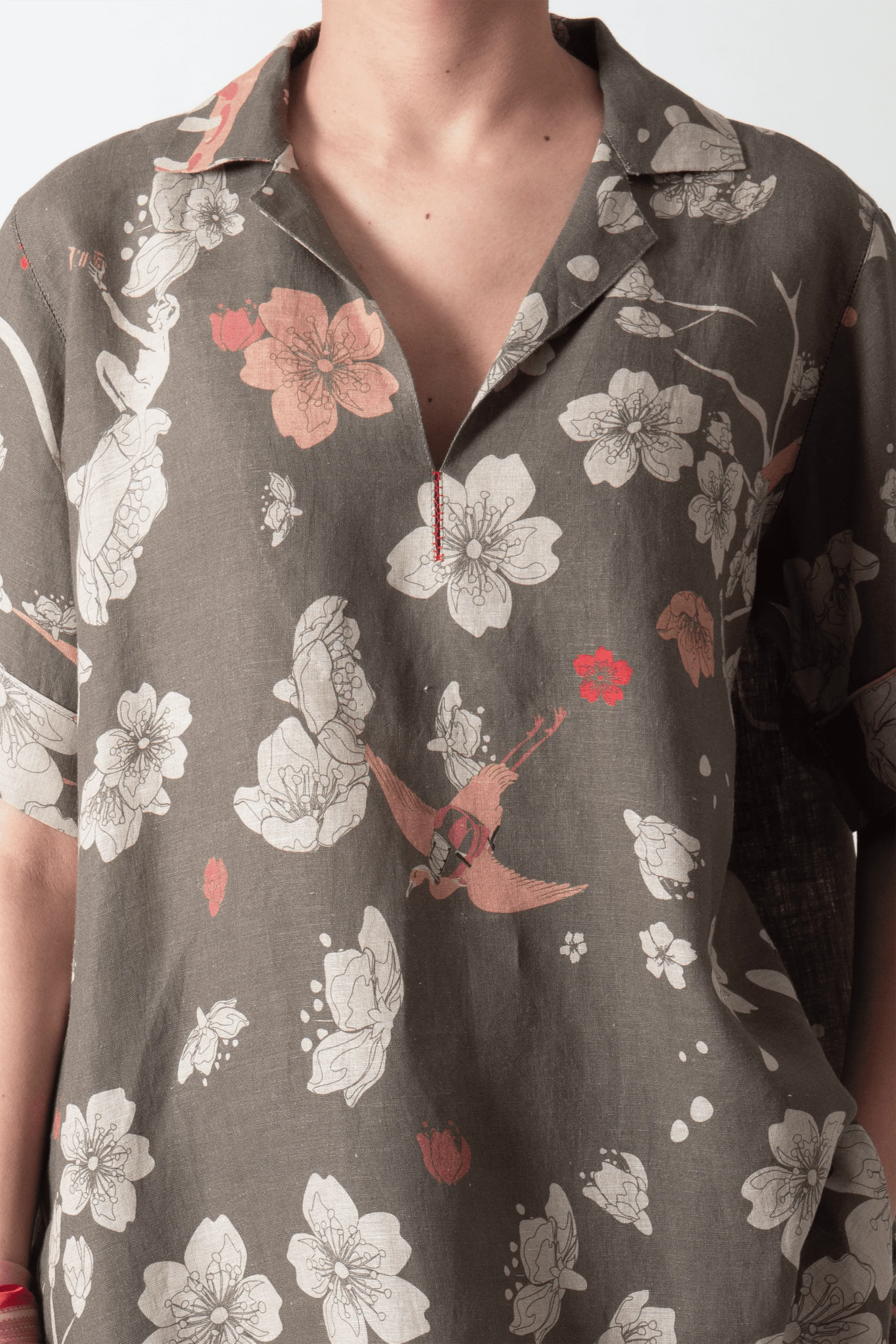 SUKETDHIR   I   Blouse   I   Forest Blossom Print    I   WB510LI39