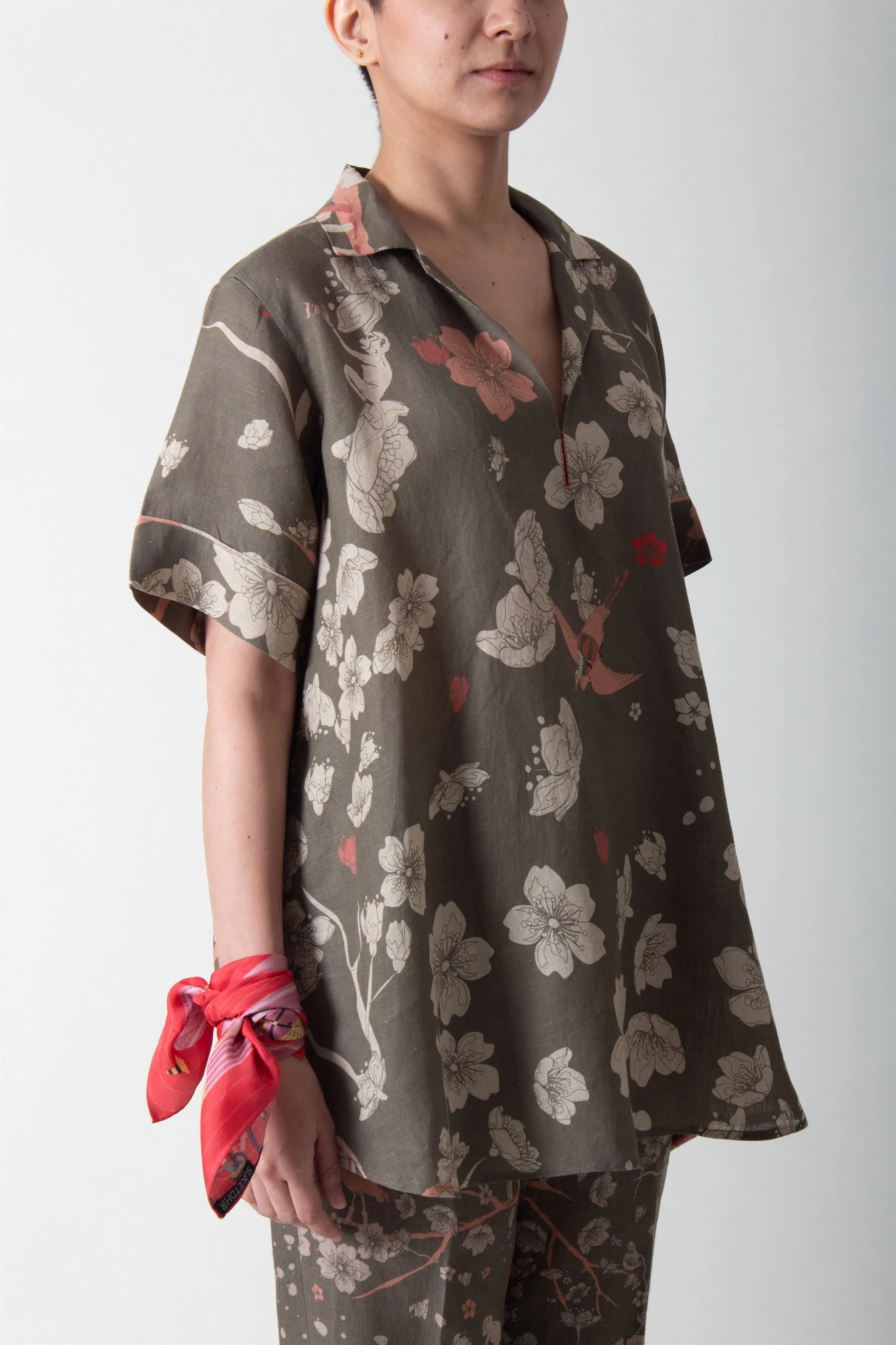 SUKETDHIR   I   Blouse   I   Forest Blossom Print    I   WB510LI39