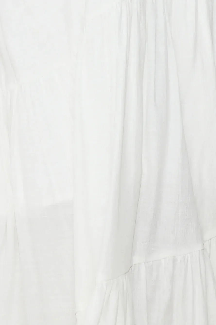 Summer Girl Maxi Dress White