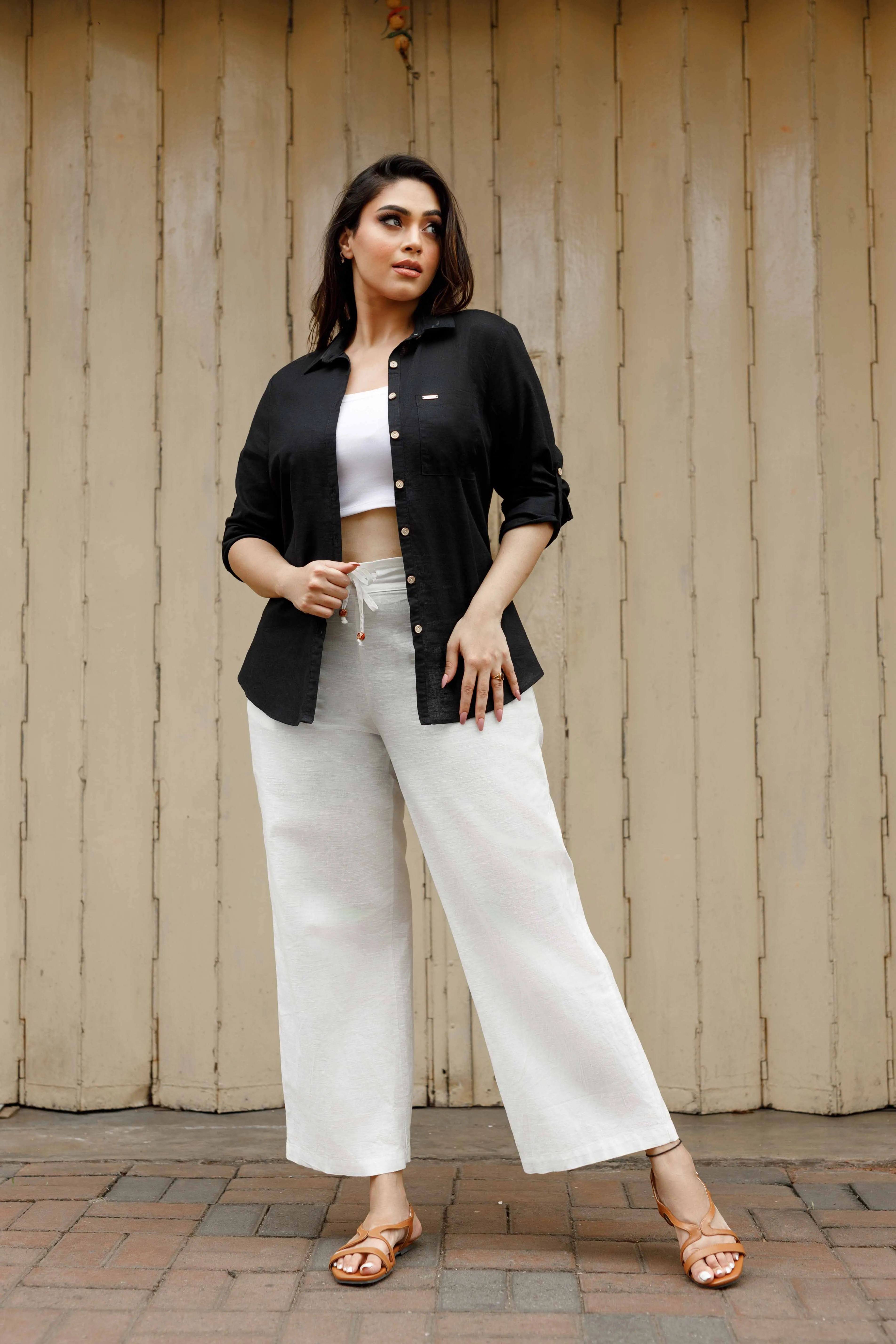 Summer Linen Basic Pant