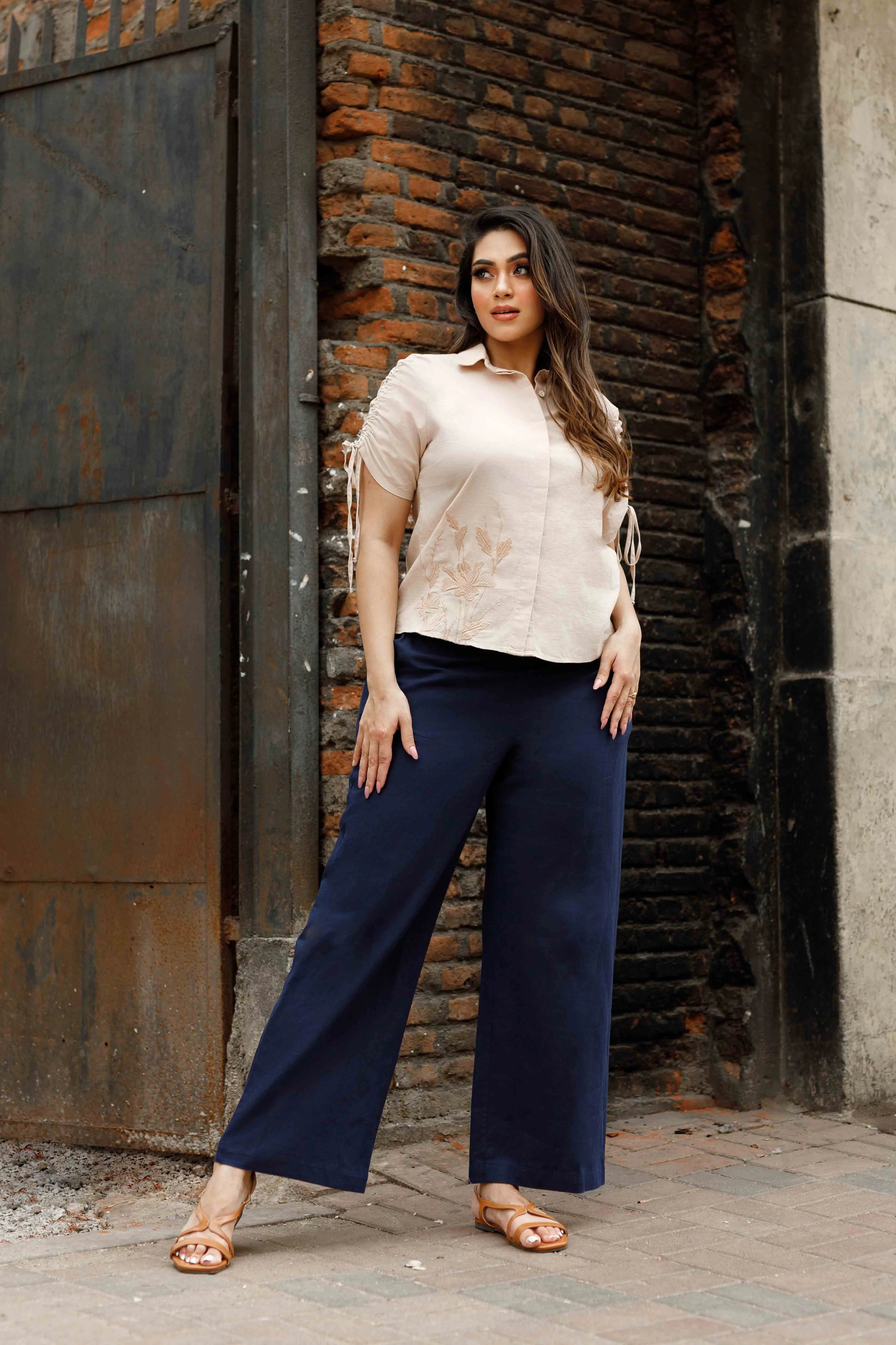Summer Linen Basic Pant