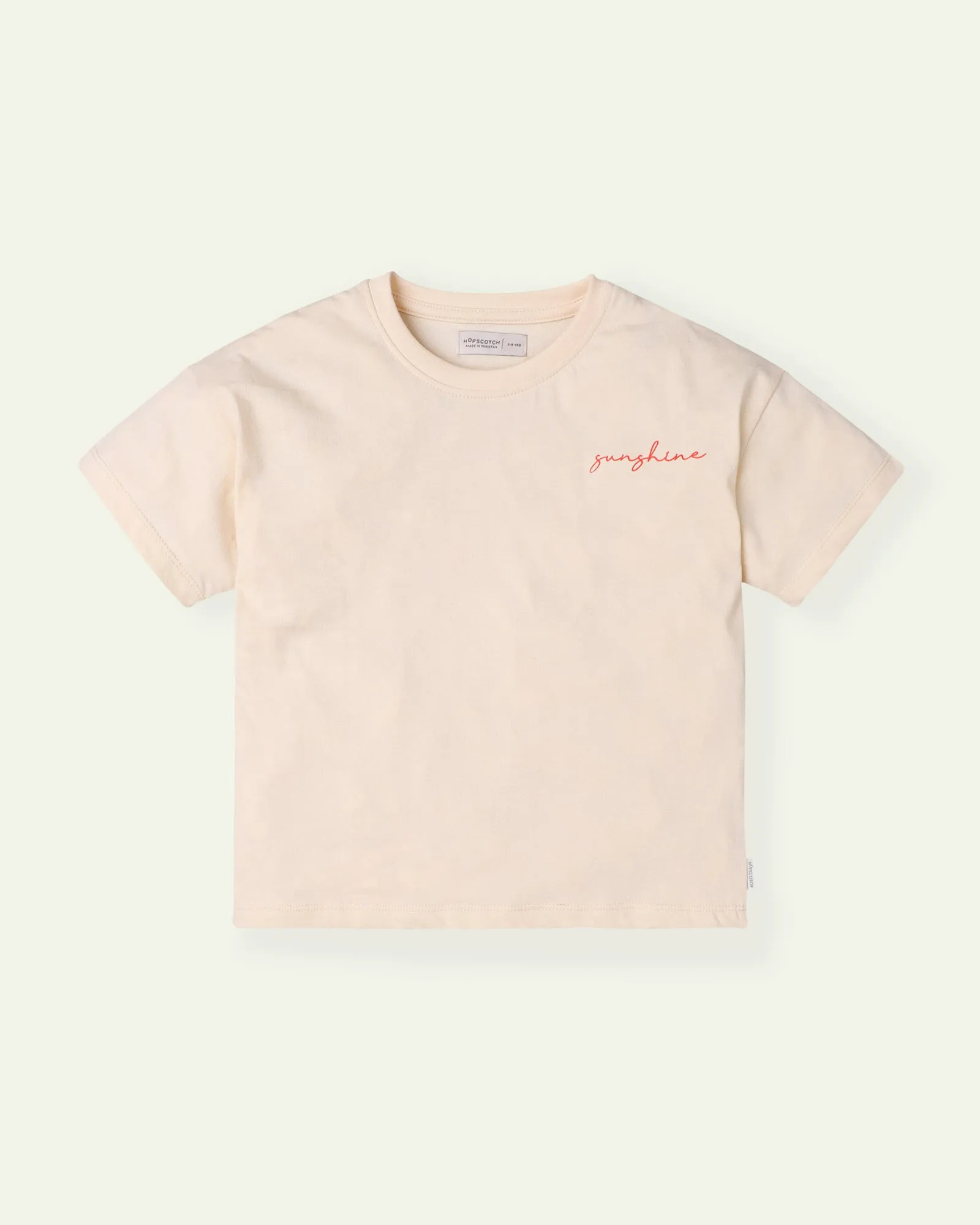 Sunshine Boxy Cropped T-Shirt