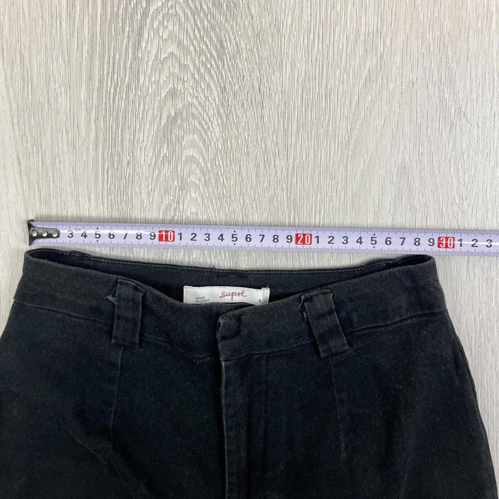 Supre Womens Black Wide Leg Pants Size 8 (2 Pairs)