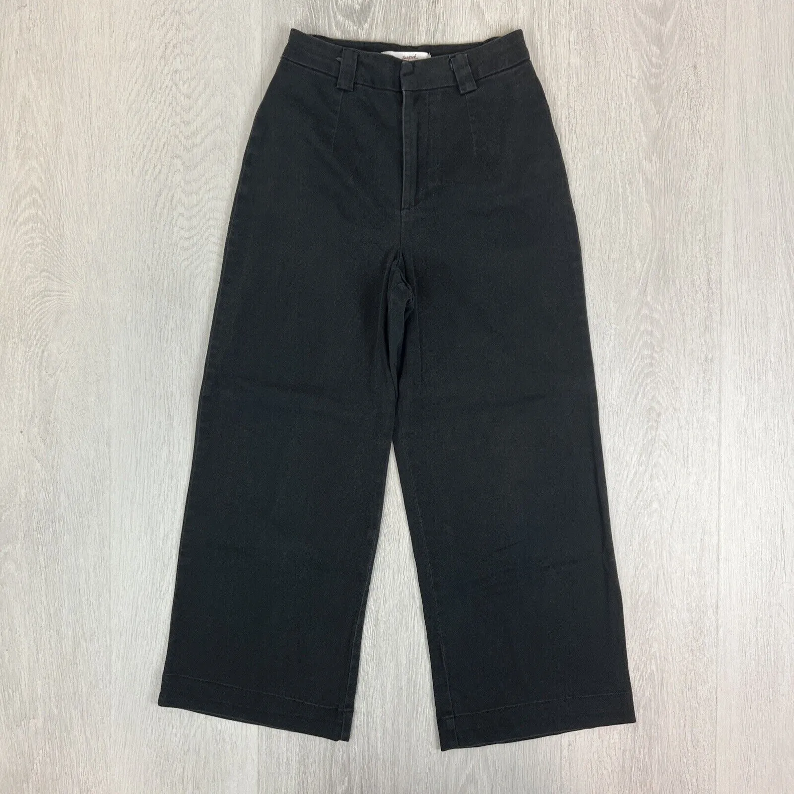 Supre Womens Black Wide Leg Pants Size 8 (2 Pairs)