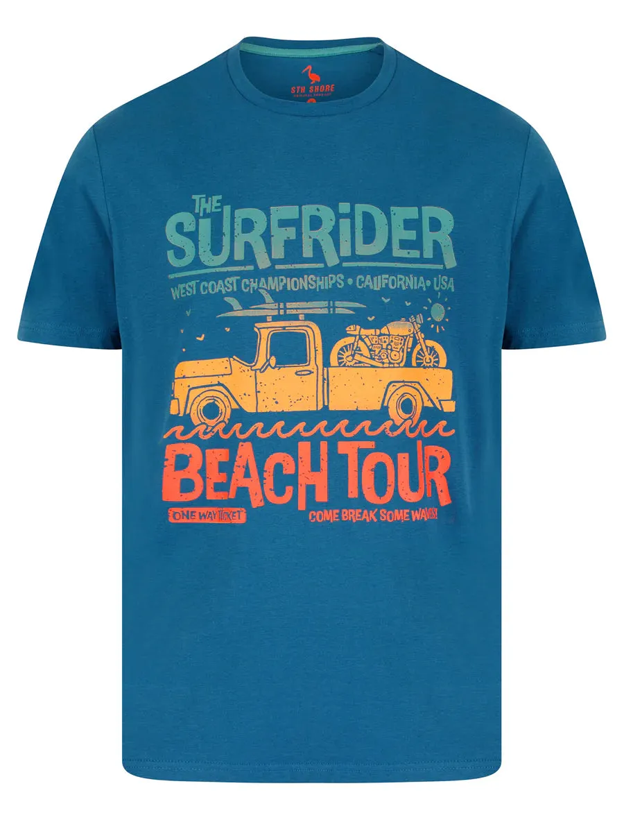 Surfer Van Tee Deep Water