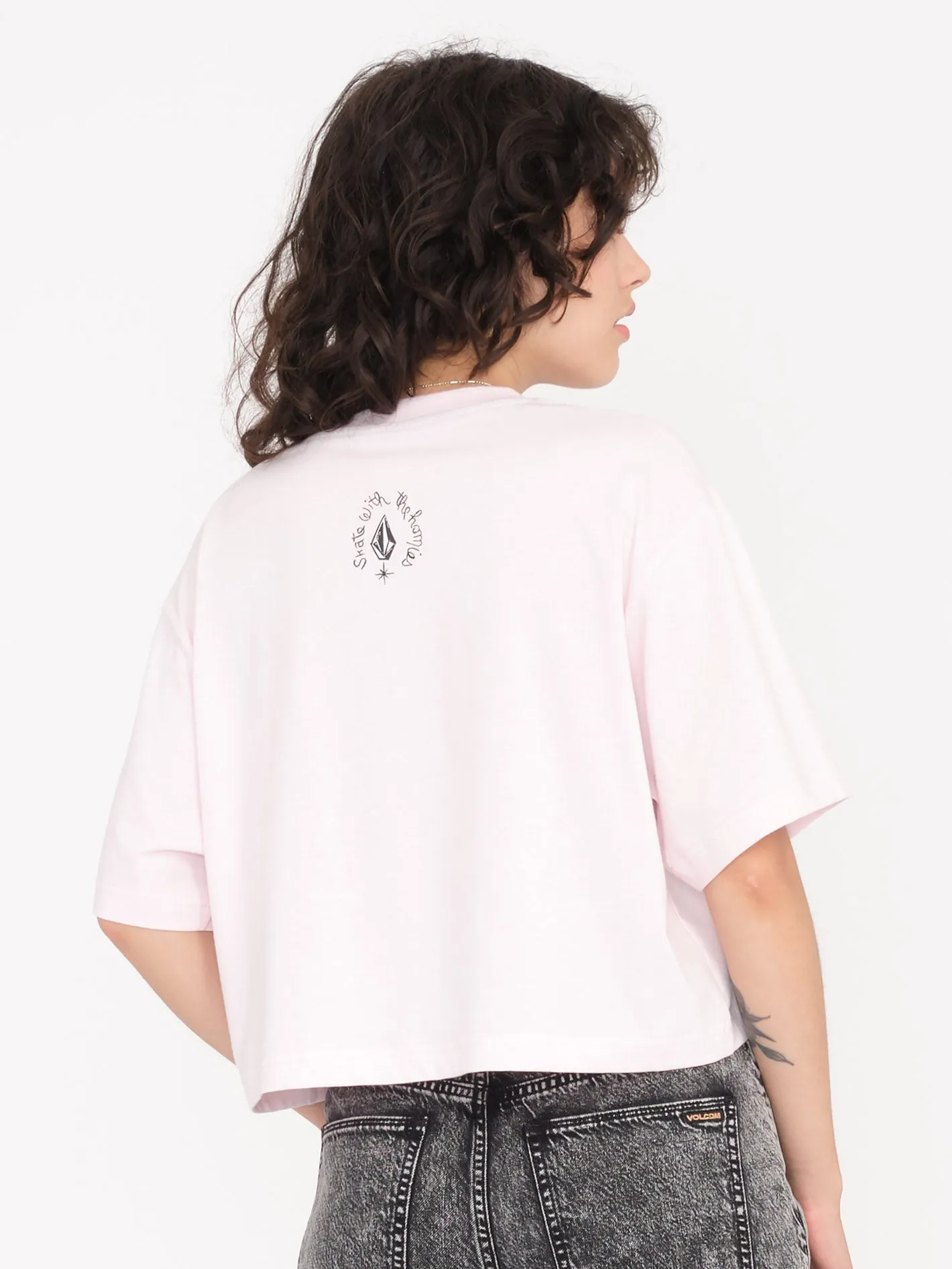 T-shirt Drumstone - LILAC ASH