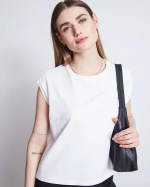 T-SHIRT OVAR WHITE SOFT GOTS