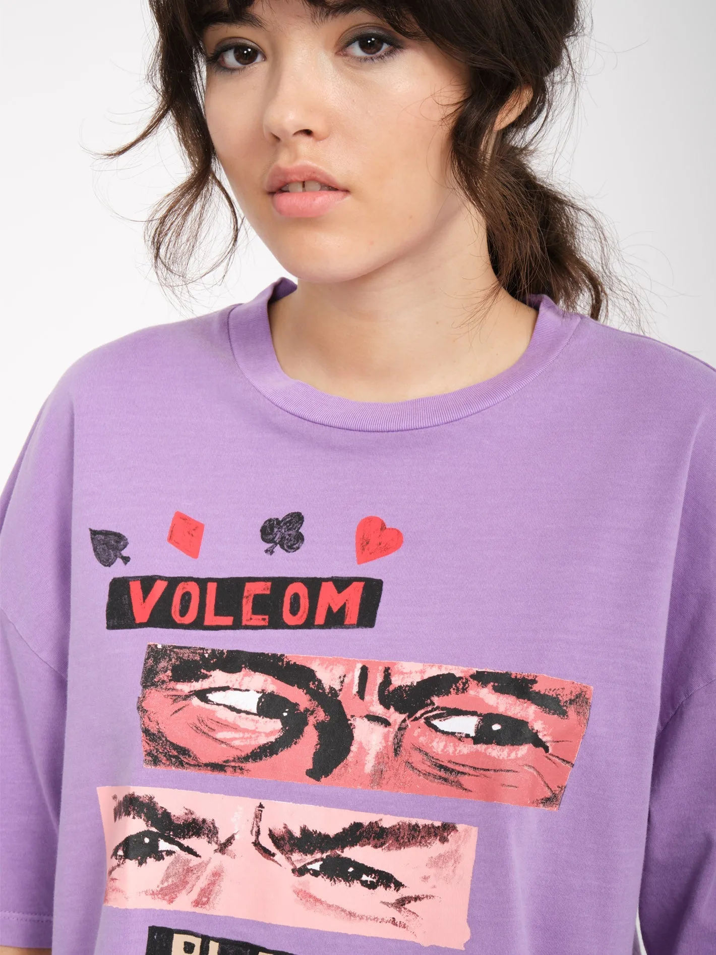 T-shirt Play The - PAISLEY PURPLE