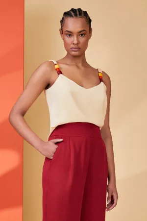 TANK TOP LINEN 101240311