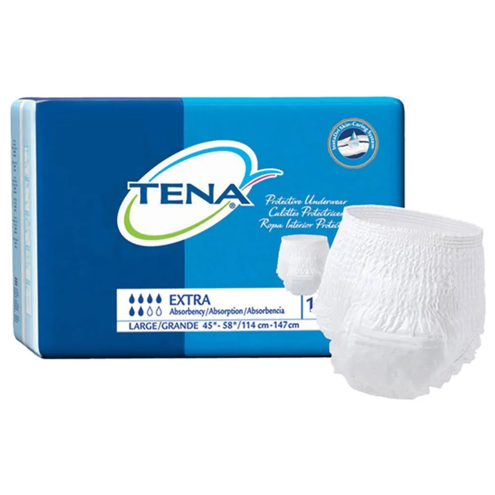 Tena 72412 Extra Absorbent Extra Large Protective Underwear 48/Case