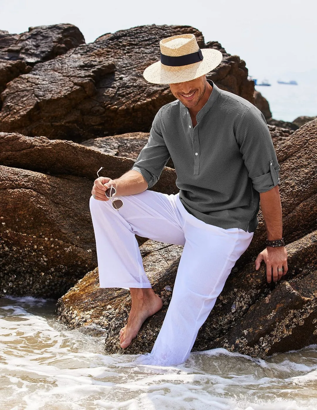 THE HENLEY COLLAR SHIRT