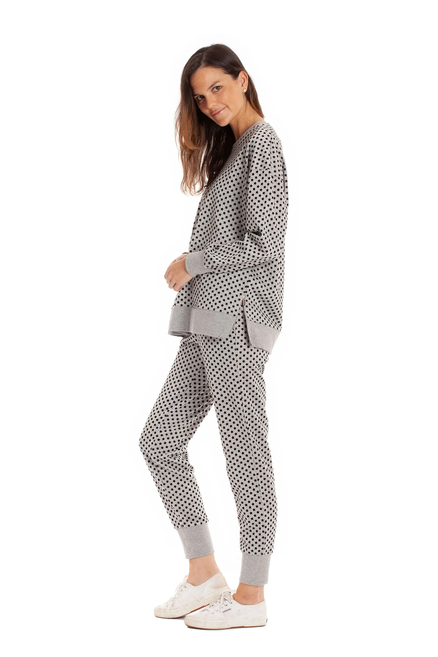 The Marni Jogger - Star Print