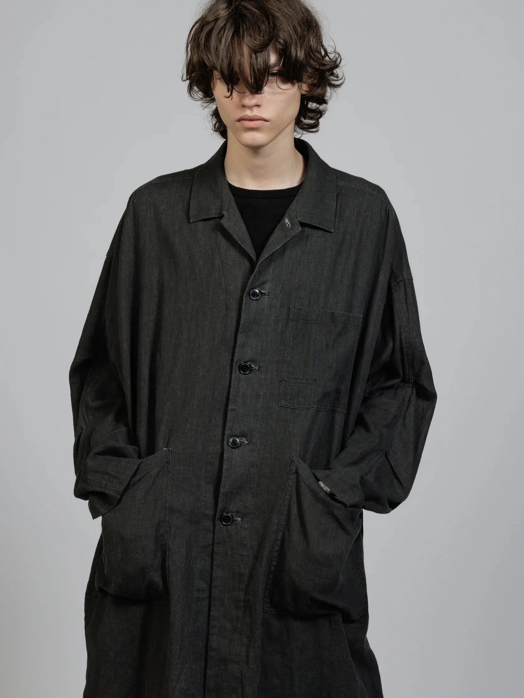 The Viridi-Anne Pigment Printed Viyella Coat