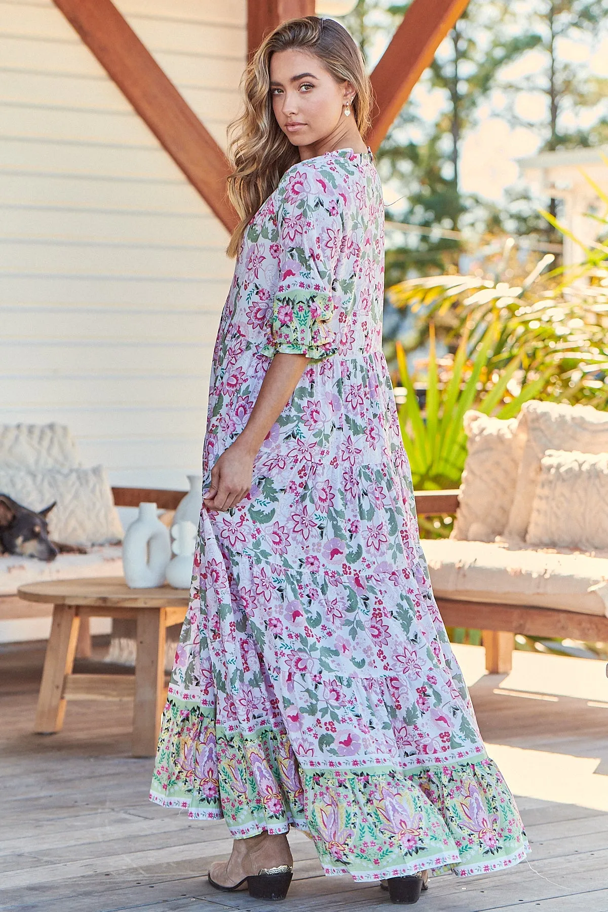 Tillie Maxi Dress - Sakura