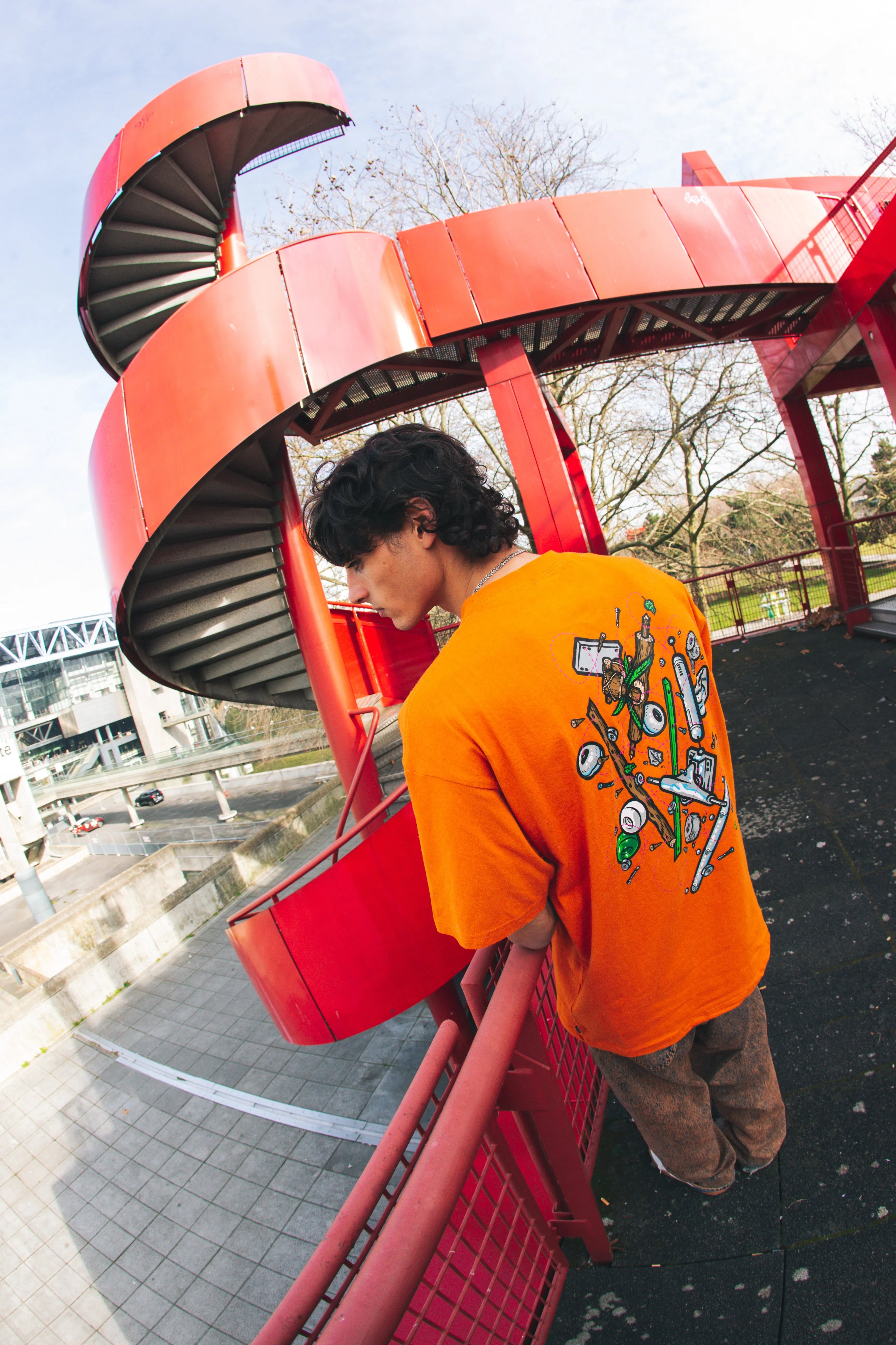 Todd Bratrud 1 T-shirt - SAFFRON