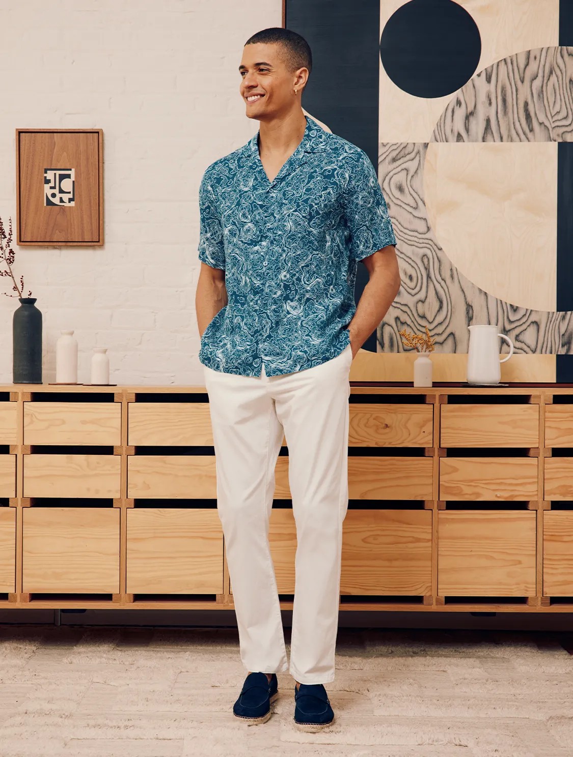 TOPO ROBERTO LINEN SHIRT