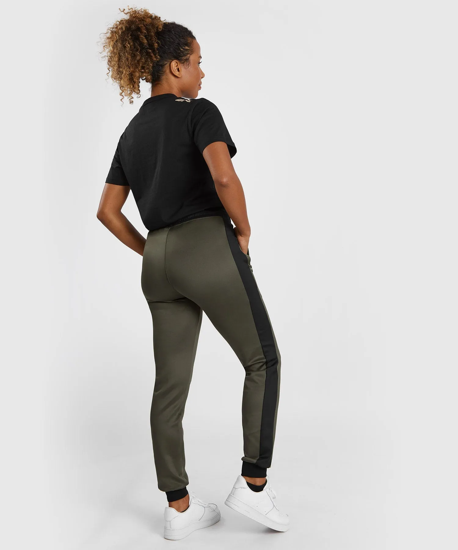 UFC Adrenaline by Venum Fight Week Performance Joggingbroek voor Dames - Khaki/Brons
