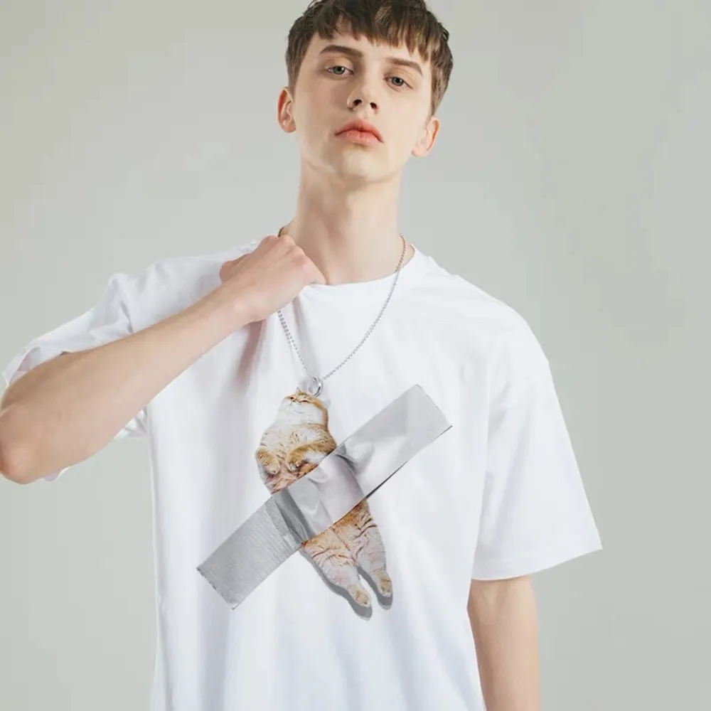 Unchained Cat Graphic T-Shirt