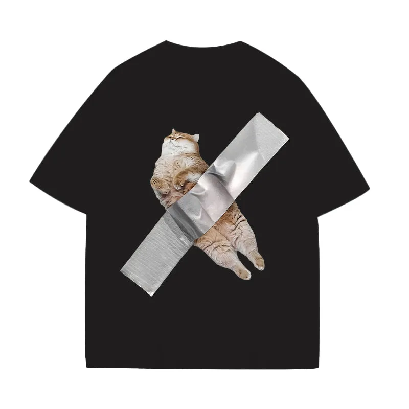 Unchained Cat Graphic T-Shirt