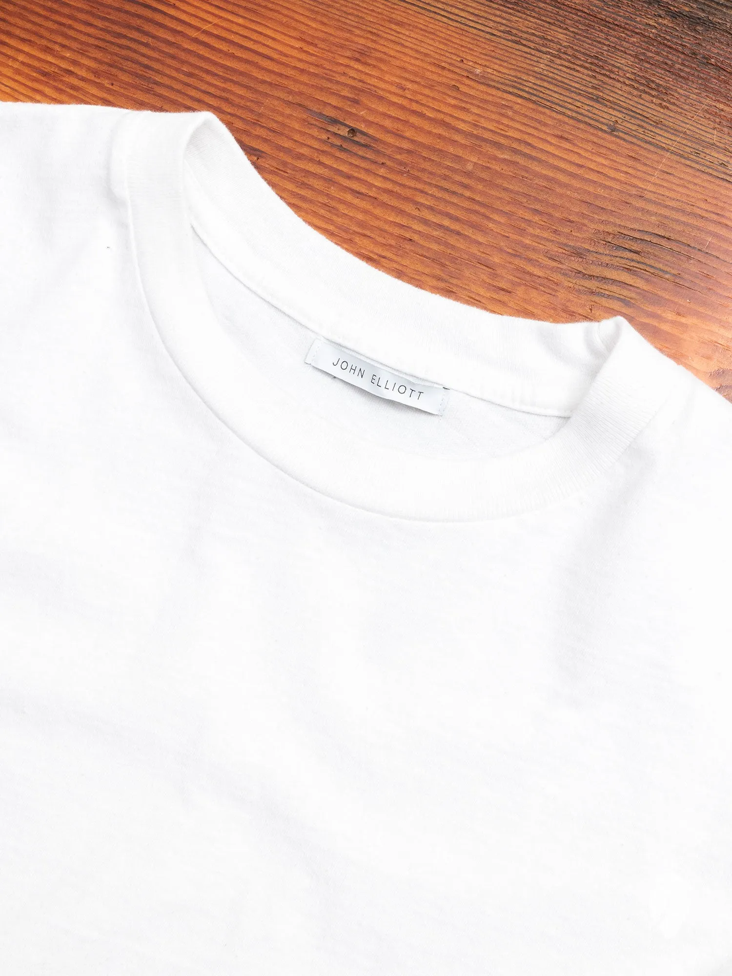 University T-Shirt in White