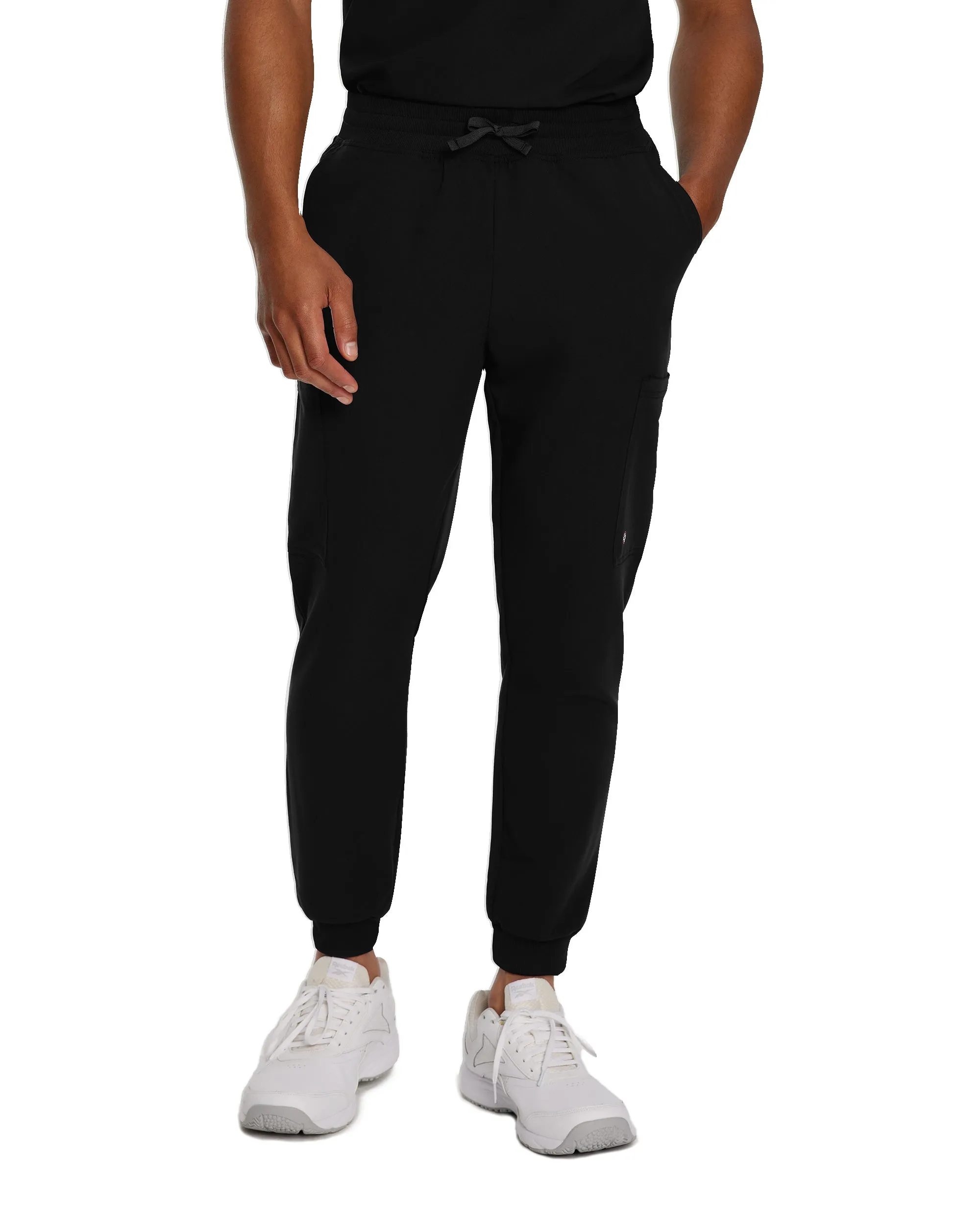 V-Tess 222 Men's Jogger Scrub Pants Black
