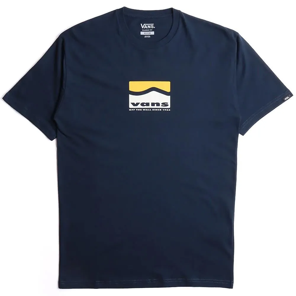 Vans Center Sidestripe T-Shirt - Navy
