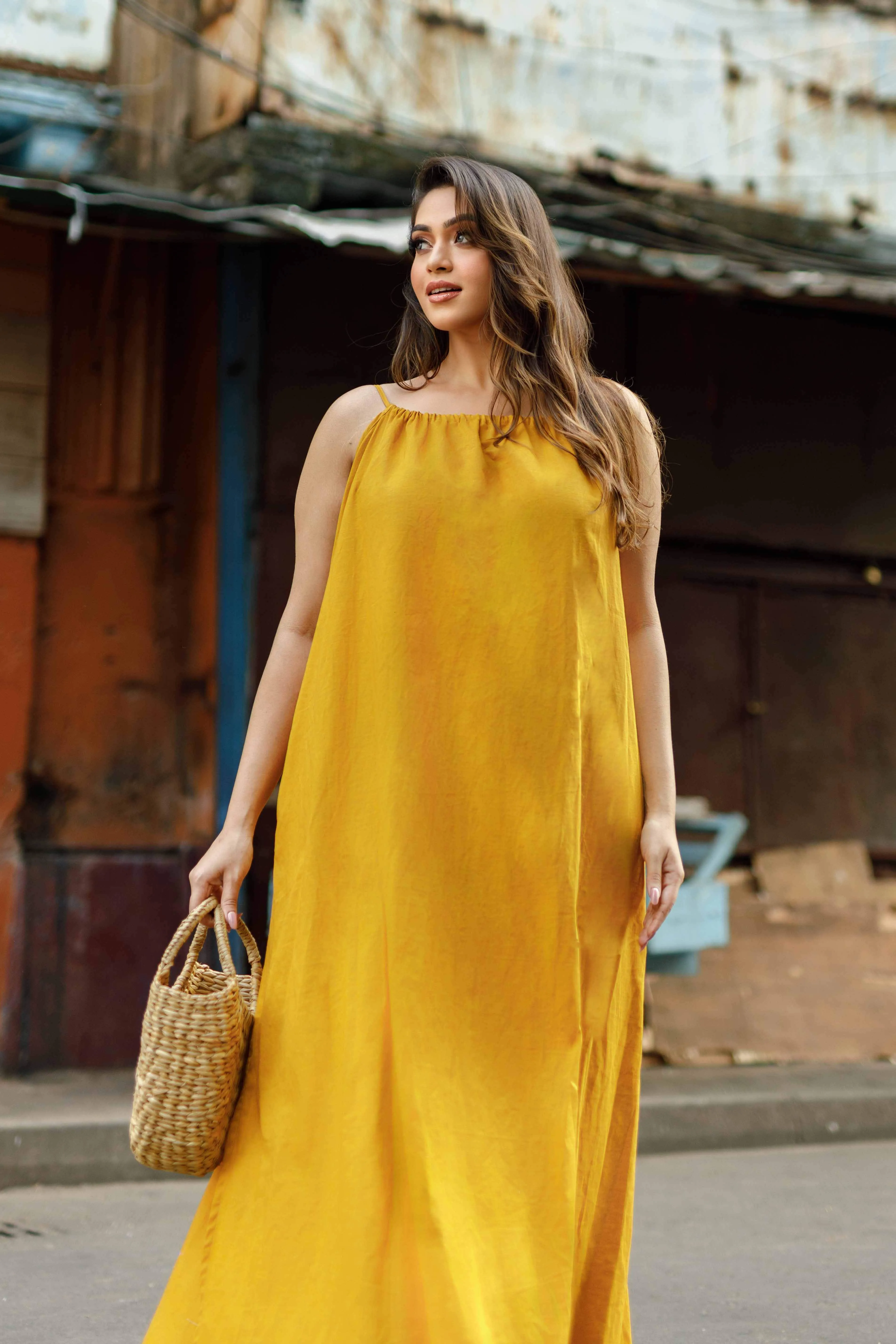 Verdana Linen Dress