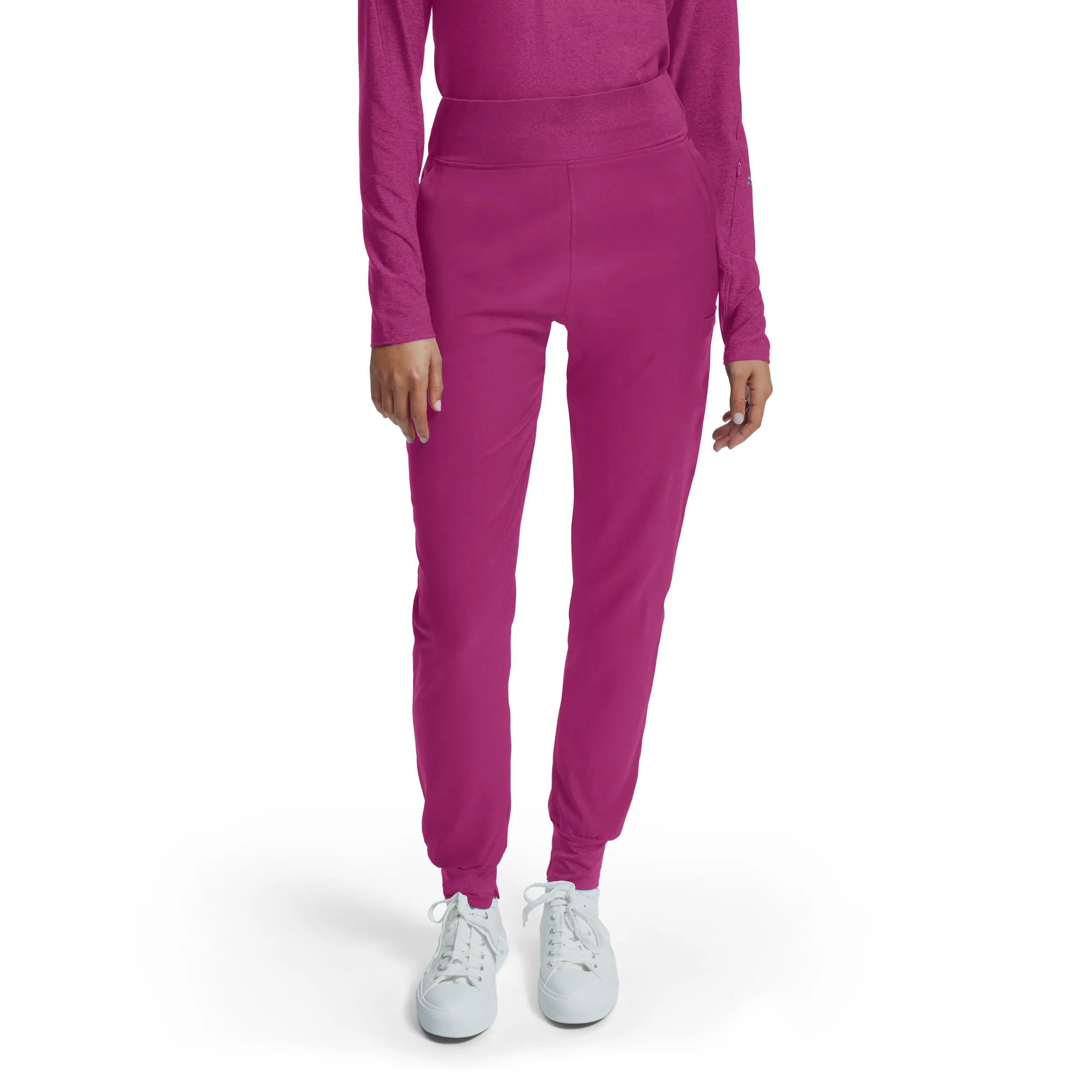 VIBE WB420 Women's Jogger Scrub Pants Electric Purple
