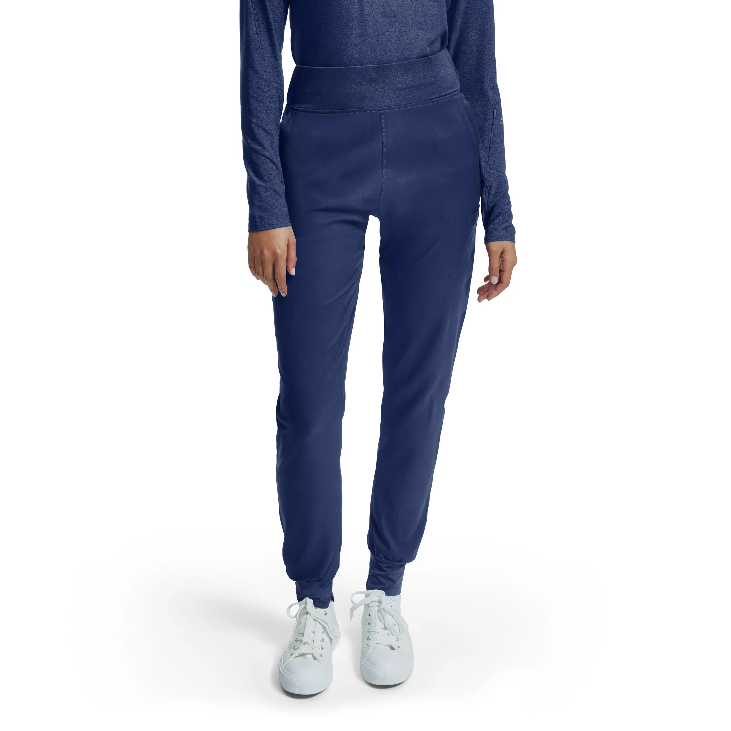 VIBE WB420 Women's Jogger Scrub Pants Navy