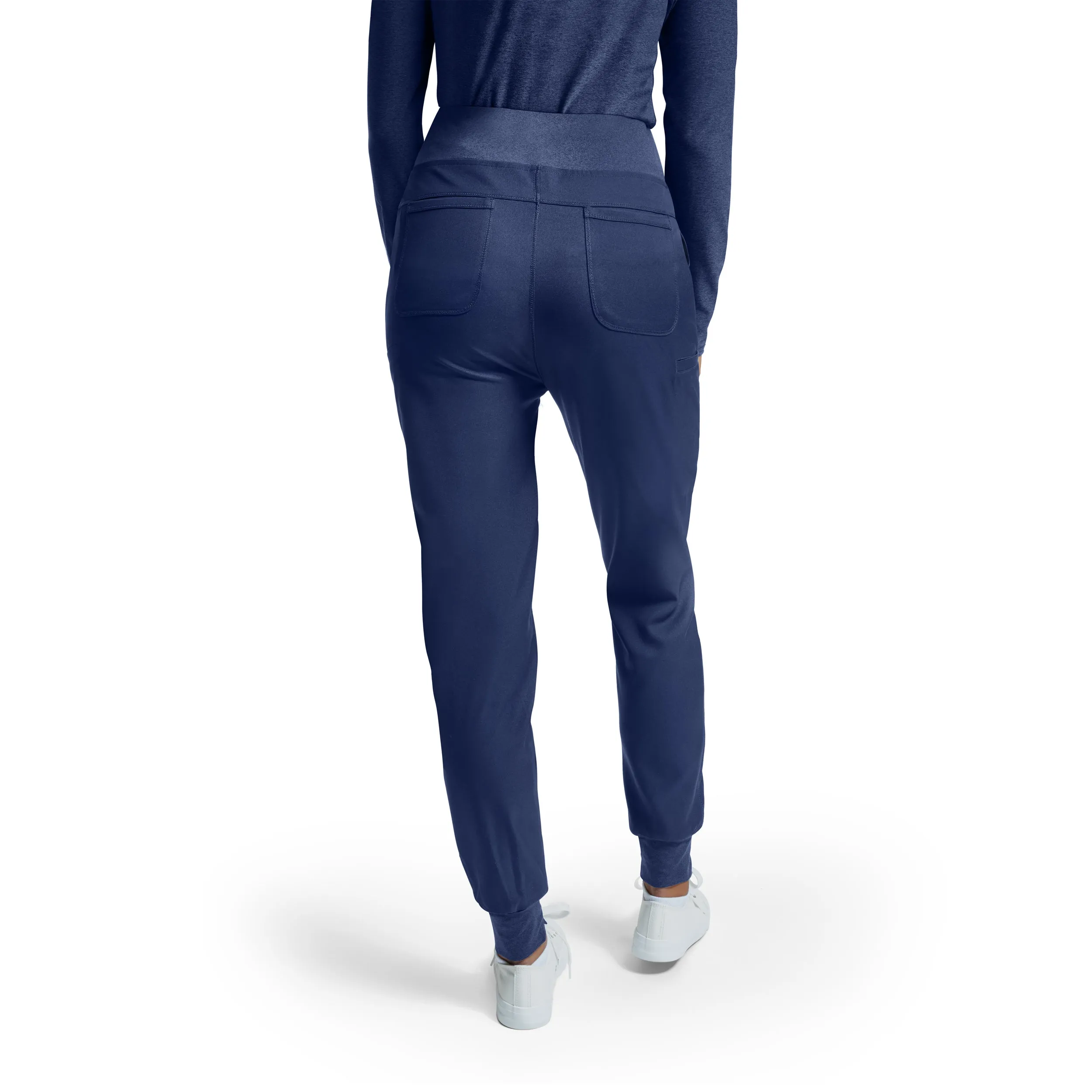 VIBE WB420 Women's Jogger Scrub Pants Navy