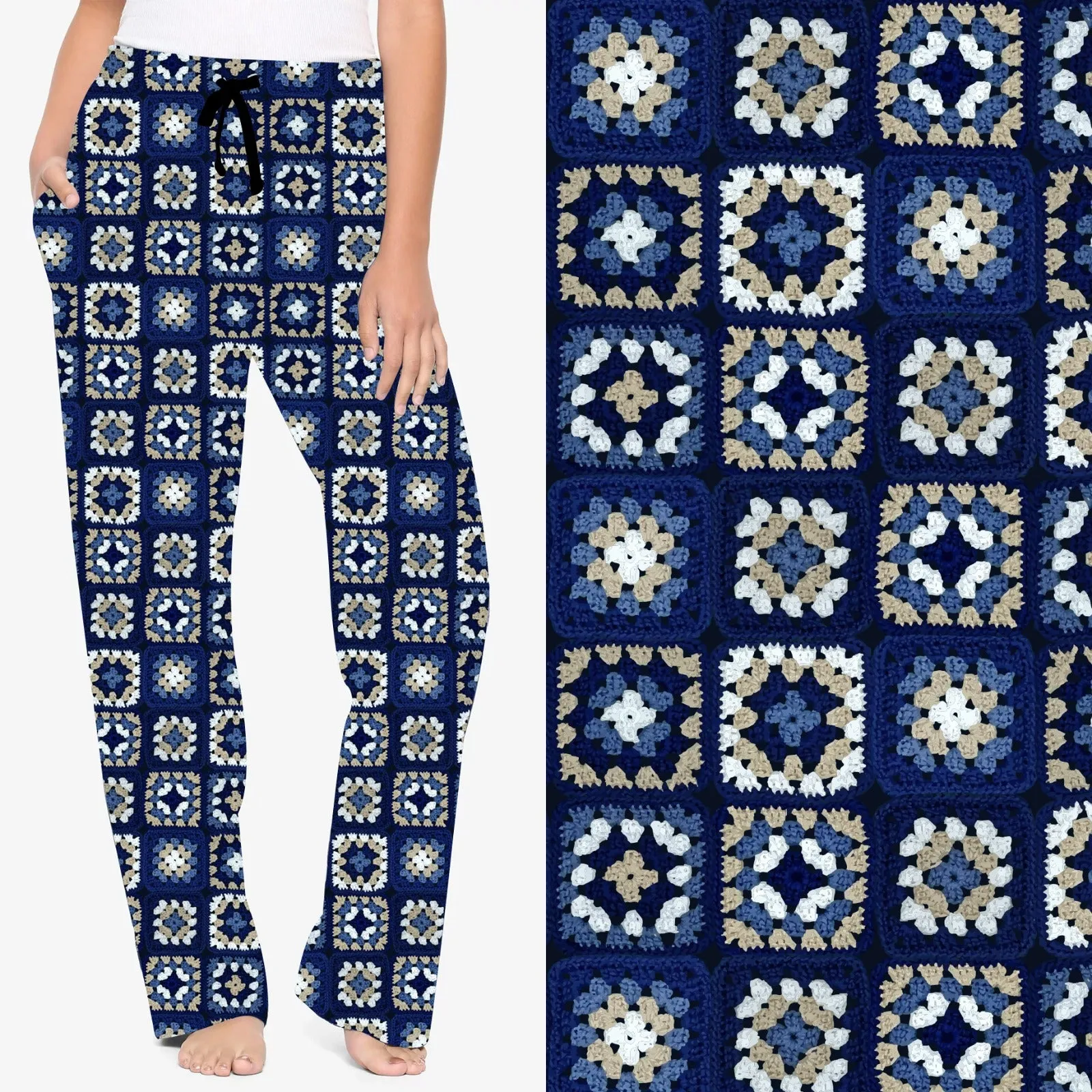 Vintage Knit Lounge Pants
