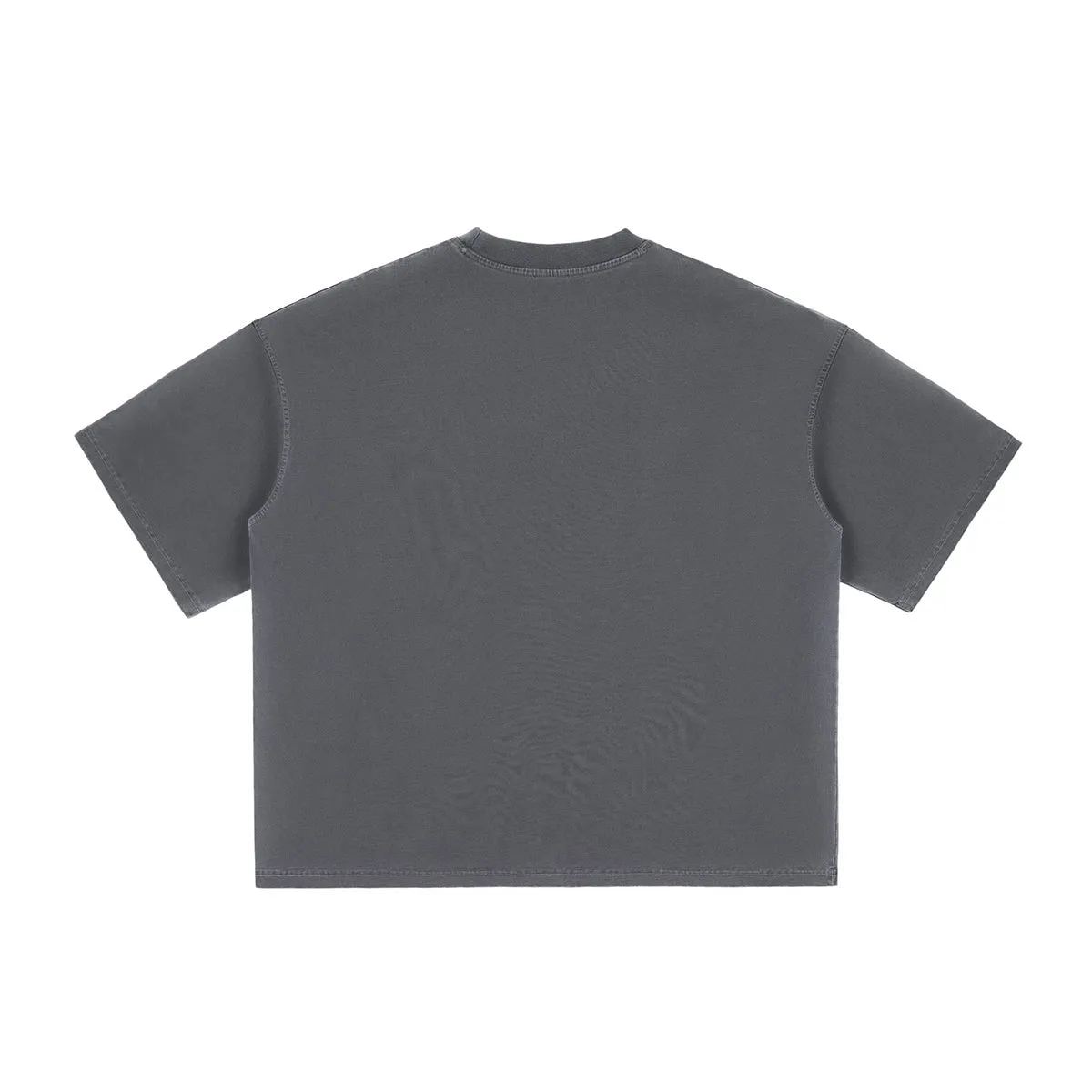 Washed Cotton Boxy T Shirt 260gsm