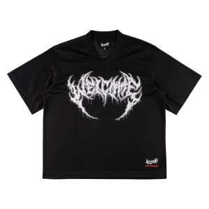 Welcome Skateboards Blitz Mesh Football Jersey - Black