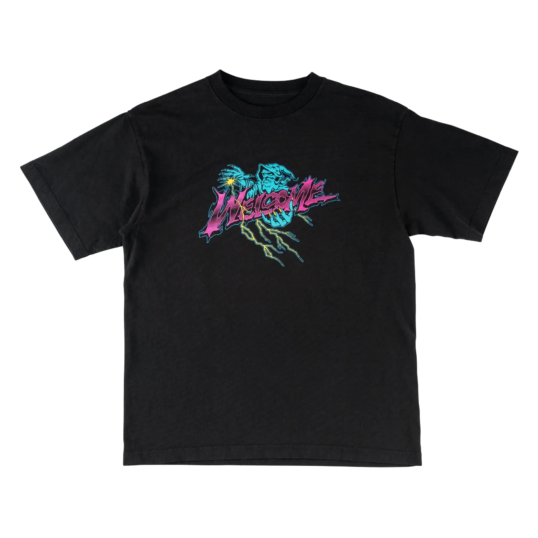 Welcome Skateboards Magnetic Tee - Black
