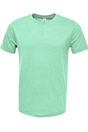 Western Hoppy Easter Adult Soft-Tek Blend T-Shirt