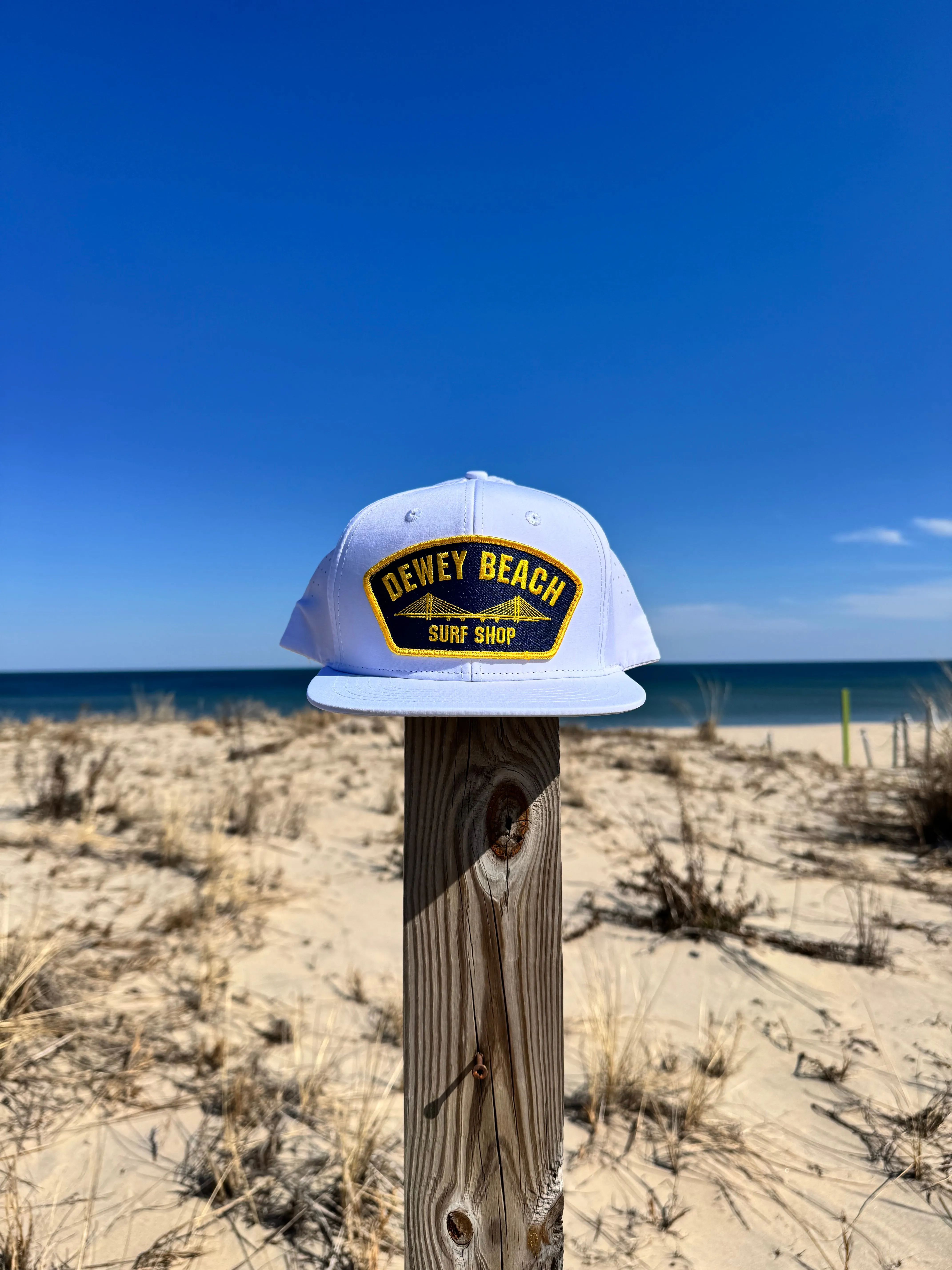 White Full Custom Bridge Hat