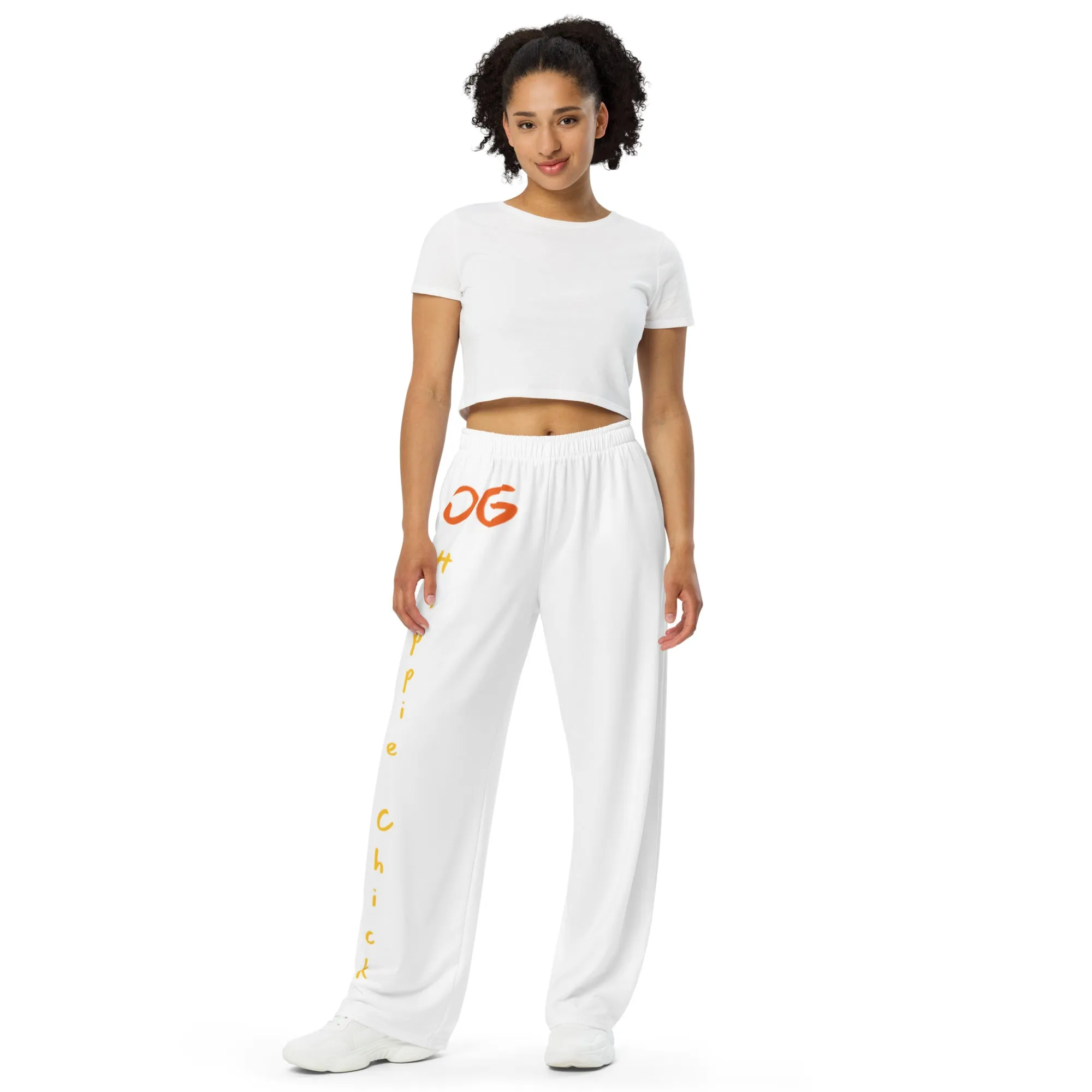 White Unisex Pants - OG Hippie Chick