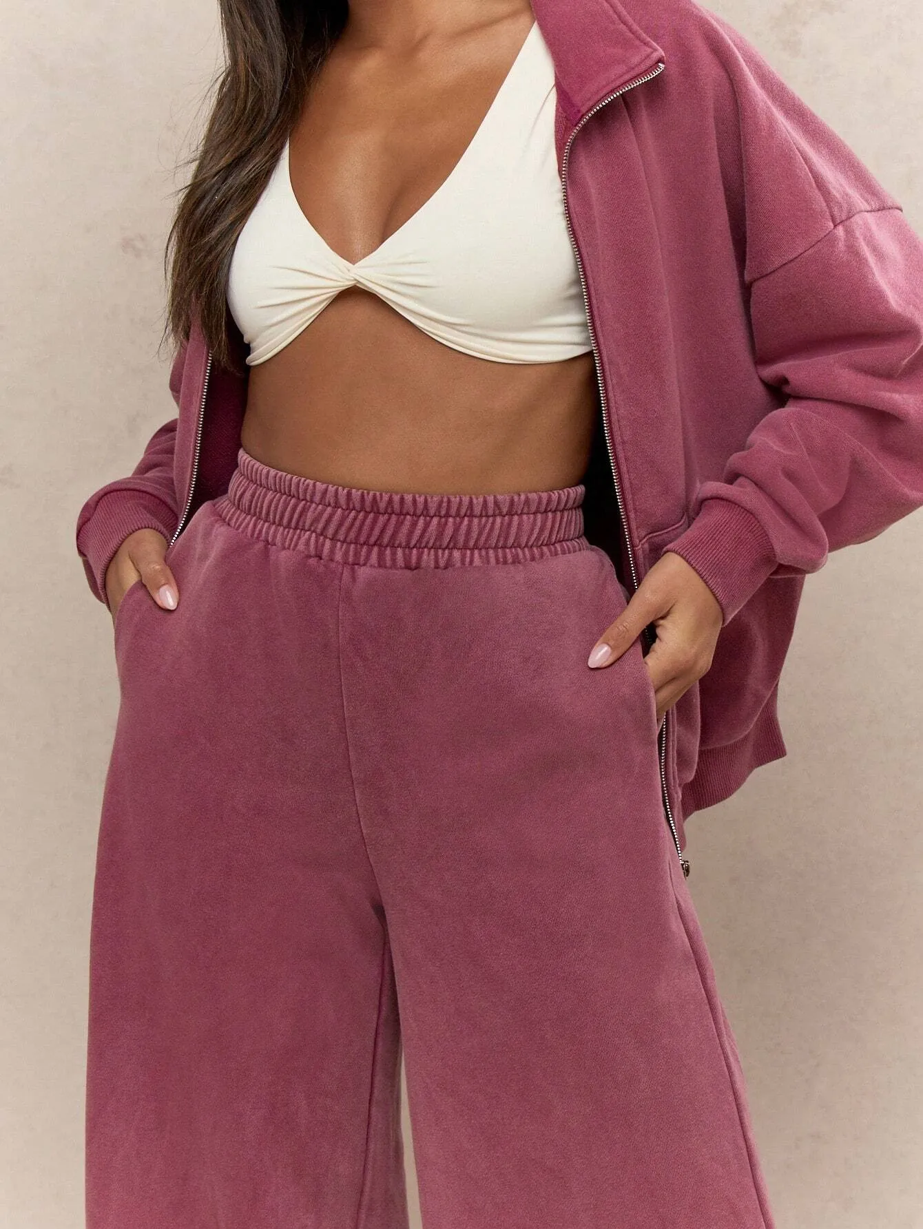 Wide-Leg Sweatpants with Pockets – Cosy & Stylish
