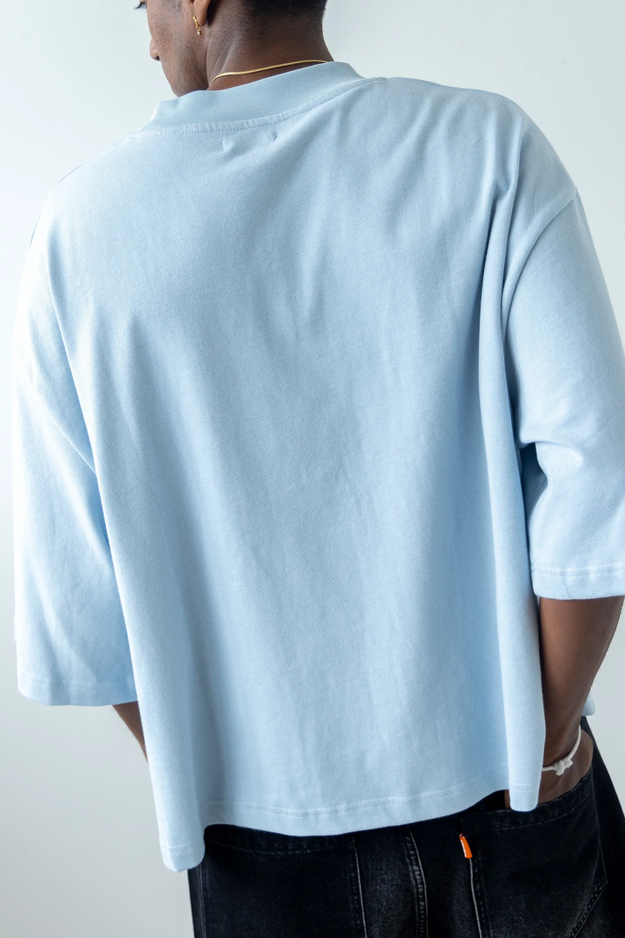 Wide Tee Chalk
