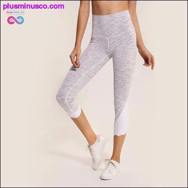 Women Yoga High Waist Skinny Stretch Fitness Leggings