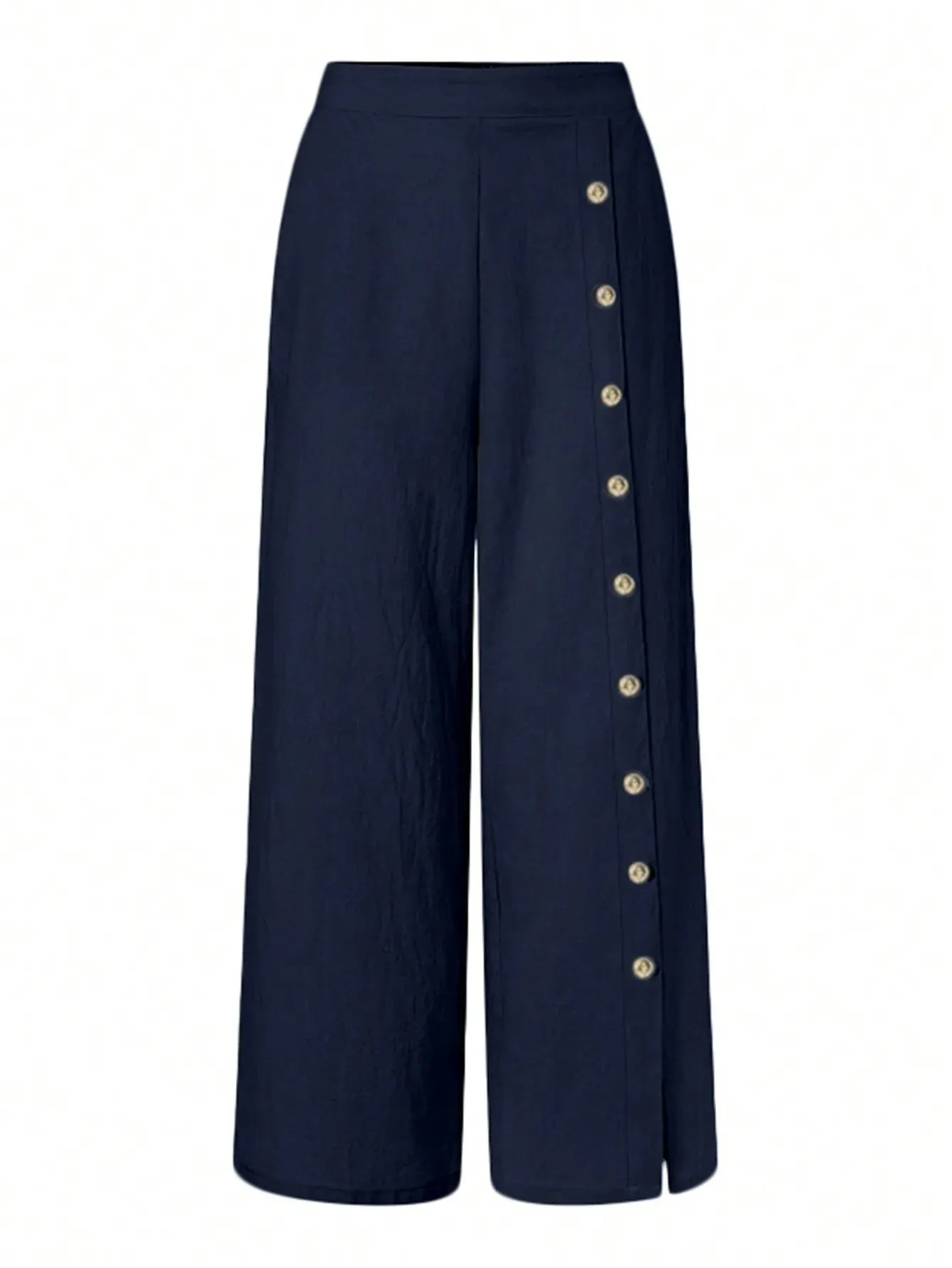 Women’s Elastic Waist Wide Leg Pants
