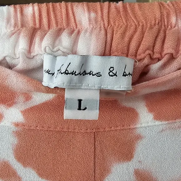 Young, Fabulous &amp; Broke Carmen Top Orig $106 &amp; Aiko Pants Orig $164 Both Sz L